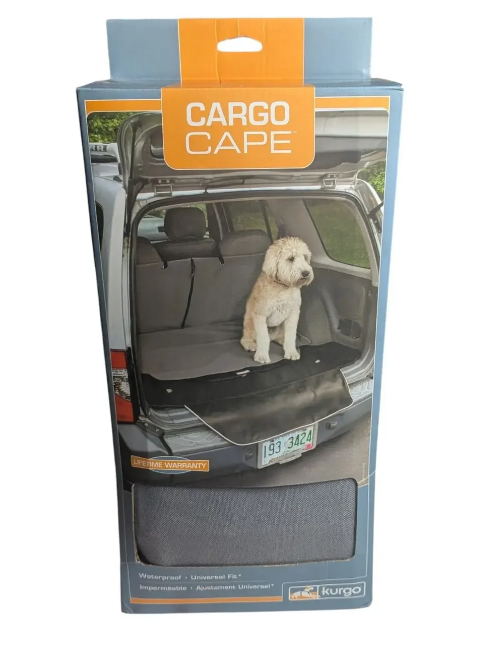 Kurgo Waterproof Universal Fit Car Seat And Cargo Cape Liner Dogs/Pets New